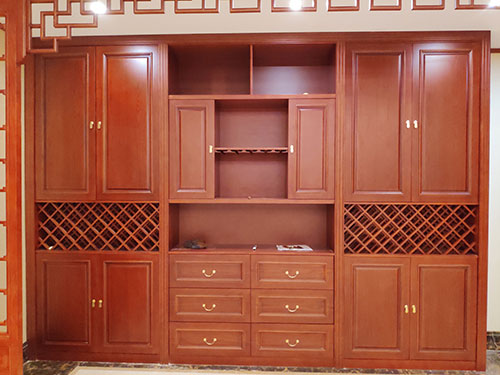 荆门中式家居装修之中式酒柜装修效果图
