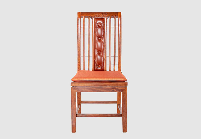 荆门芙蓉榭中式实木餐椅效果图